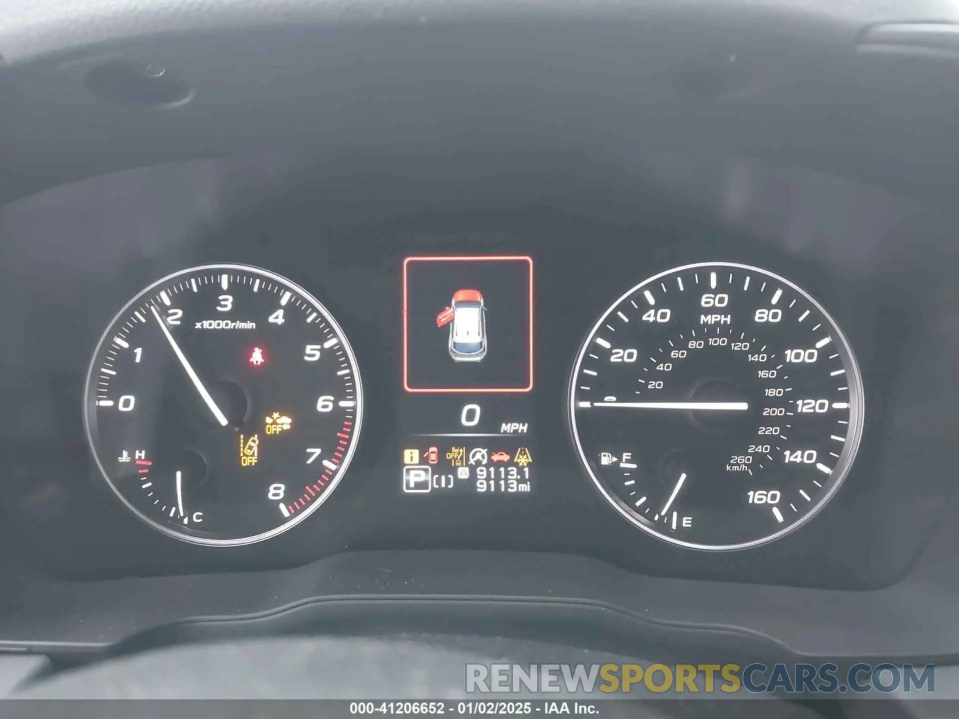 7 fotografías del automóvil dañado JF2GUADC9RH217656 SUBARU CROSSTREK 2024