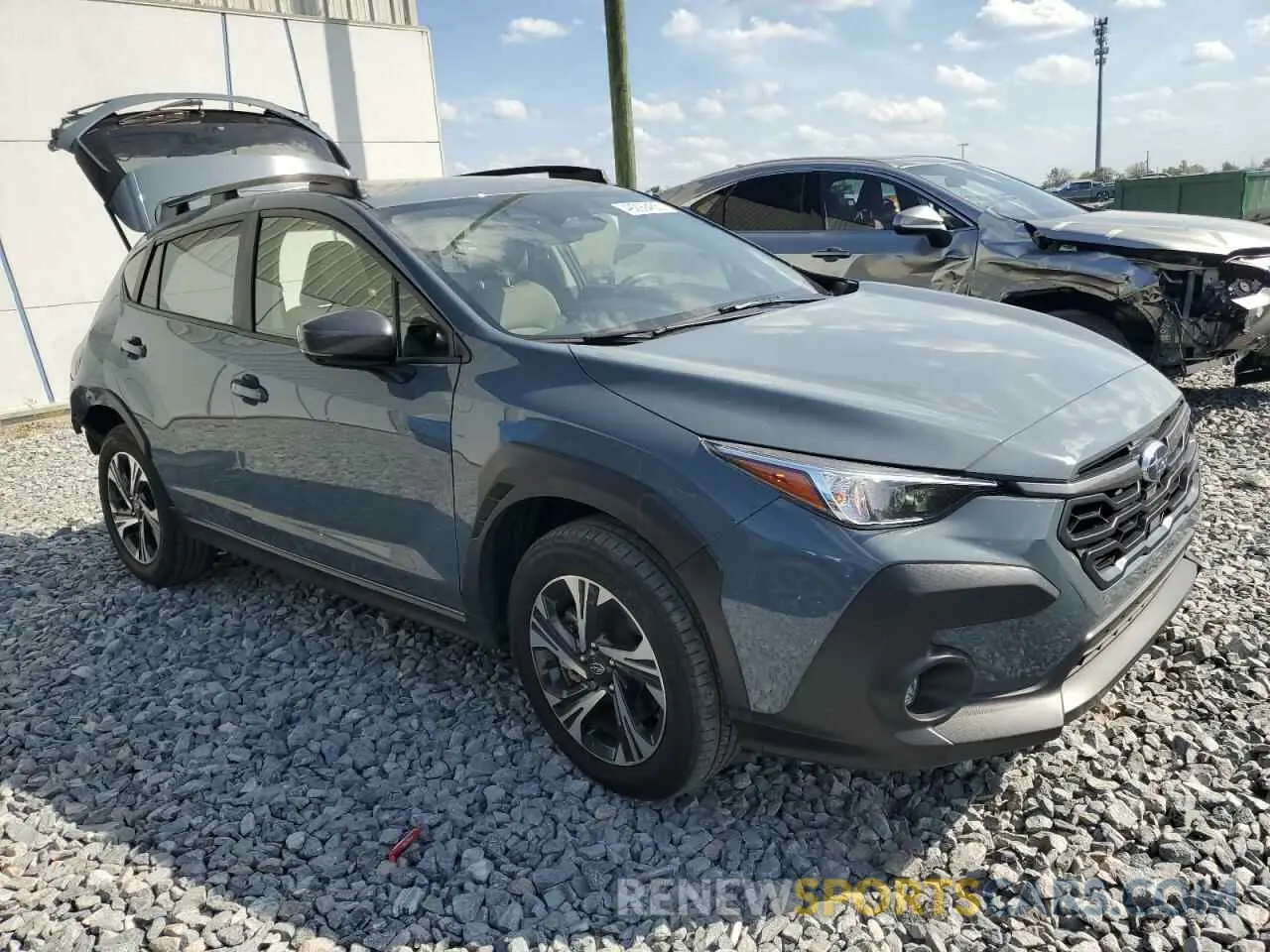 4 fotografías del automóvil dañado JF2GUADC9RH223182 SUBARU CROSSTREK 2024