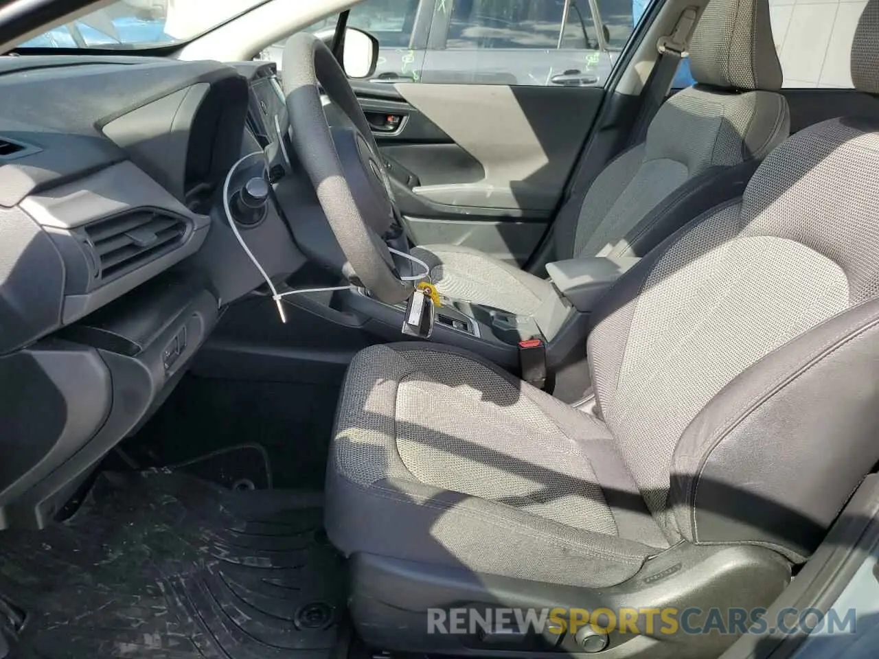 7 fotografías del automóvil dañado JF2GUADC9RH223182 SUBARU CROSSTREK 2024