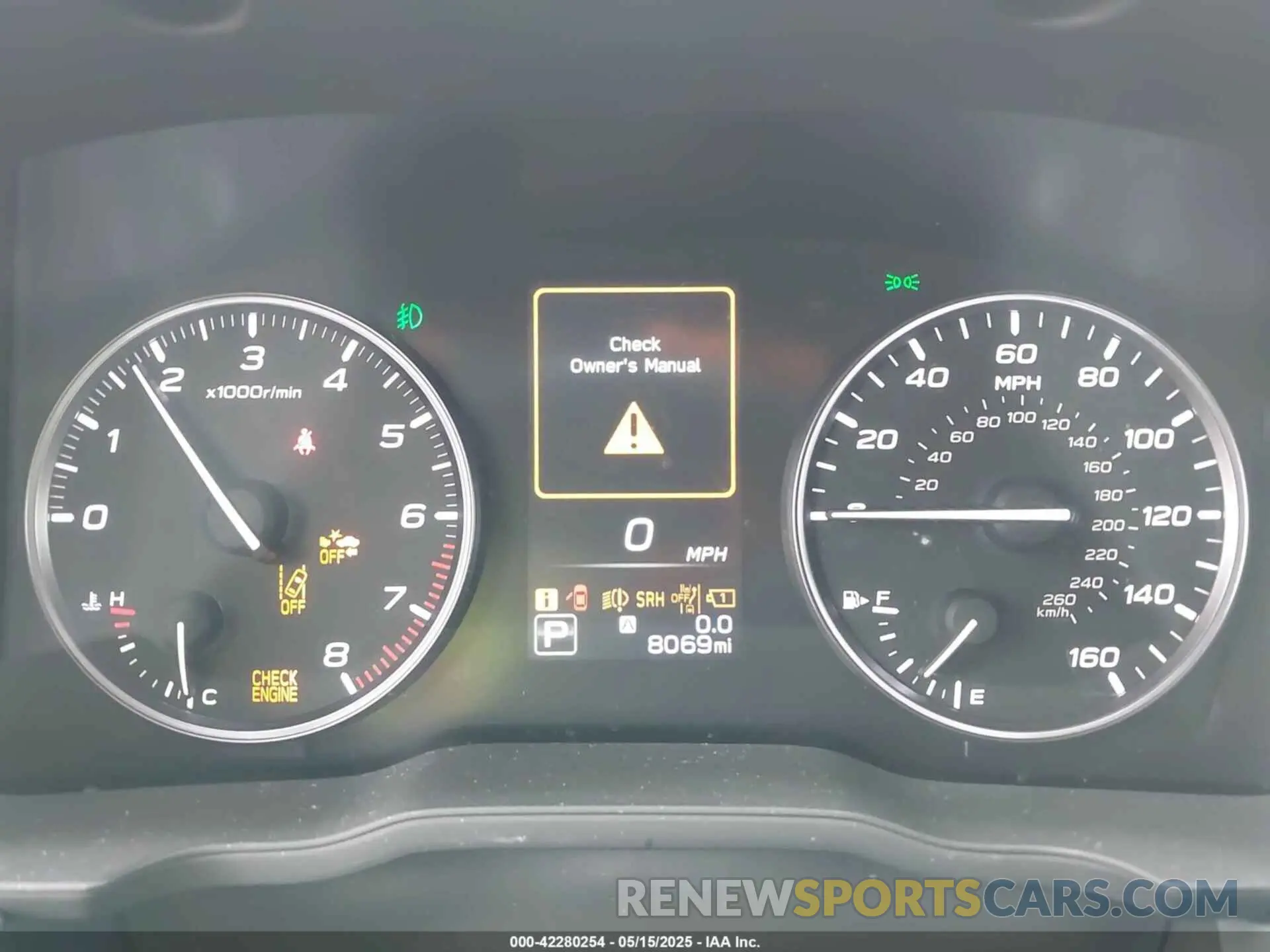 7 fotografías del automóvil dañado JF2GUADC9RH366987 SUBARU CROSSTREK 2024
