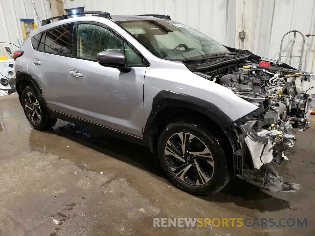 4 fotografías del automóvil dañado JF2GUADCXR8248124 SUBARU CROSSTREK 2024