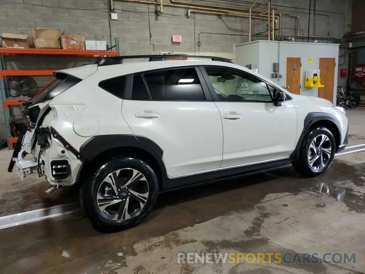 3 fotografías del automóvil dañado JF2GUADCXR8910025 SUBARU CROSSTREK 2024