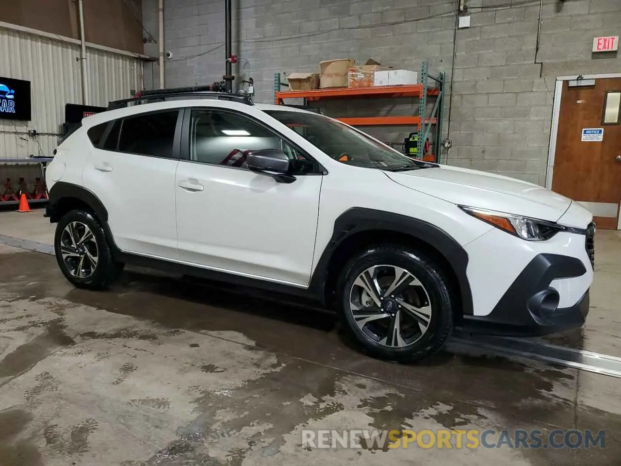 4 fotografías del automóvil dañado JF2GUADCXR8910025 SUBARU CROSSTREK 2024