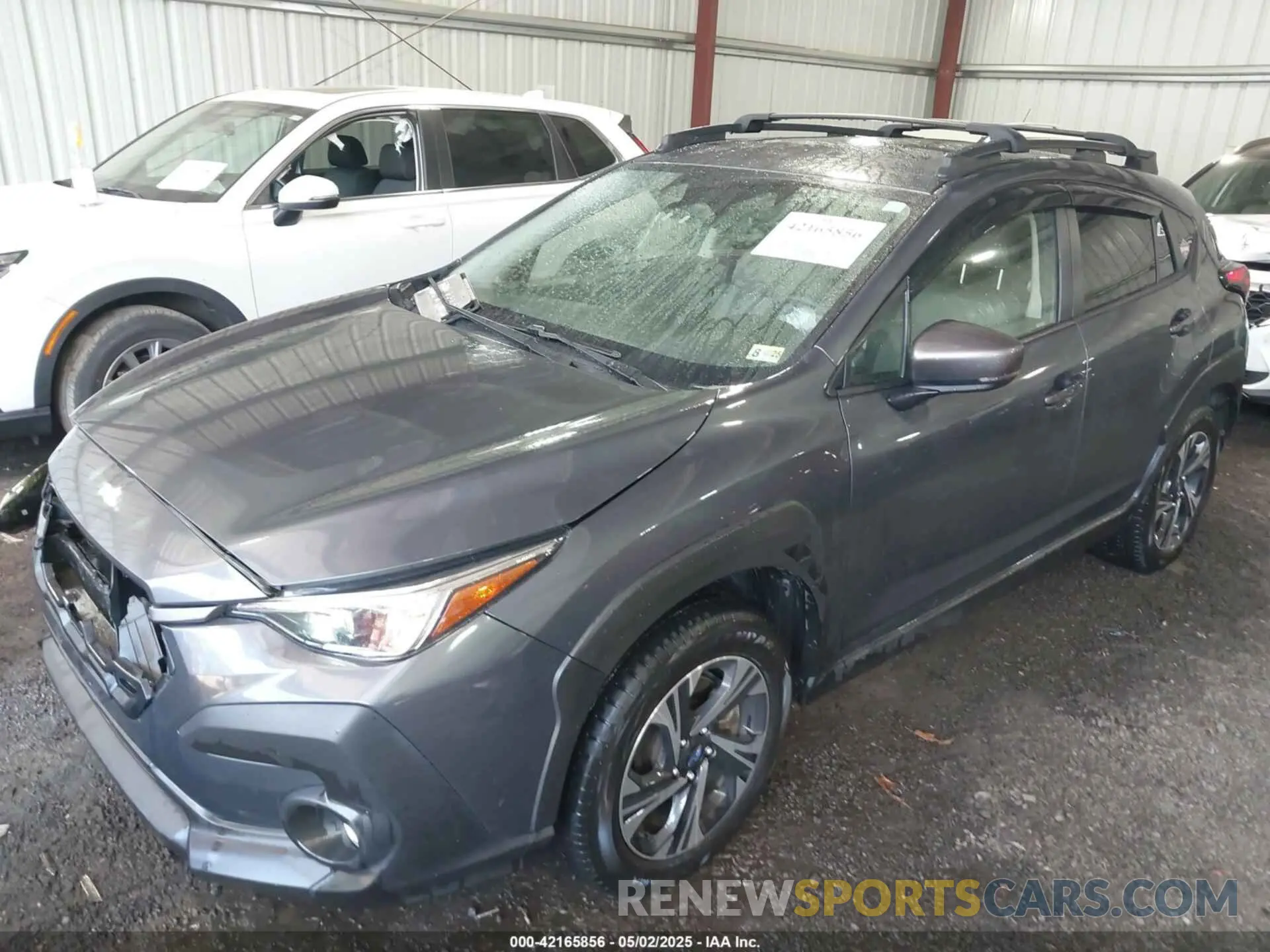 2 fotografías del automóvil dañado JF2GUADCXRH207069 SUBARU CROSSTREK 2024