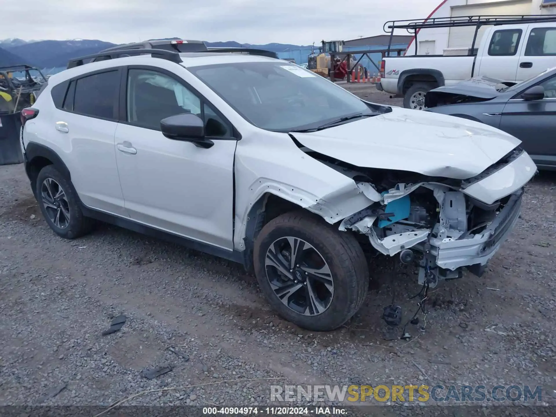 1 fotografías del automóvil dañado JF2GUADCXRH209758 SUBARU CROSSTREK 2024