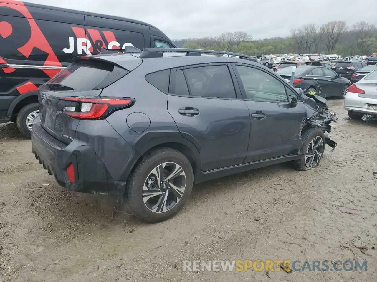 3 fotografías del automóvil dañado JF2GUADCXRH216631 SUBARU CROSSTREK 2024