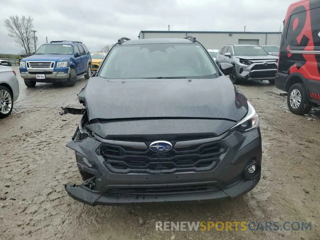 5 fotografías del automóvil dañado JF2GUADCXRH216631 SUBARU CROSSTREK 2024