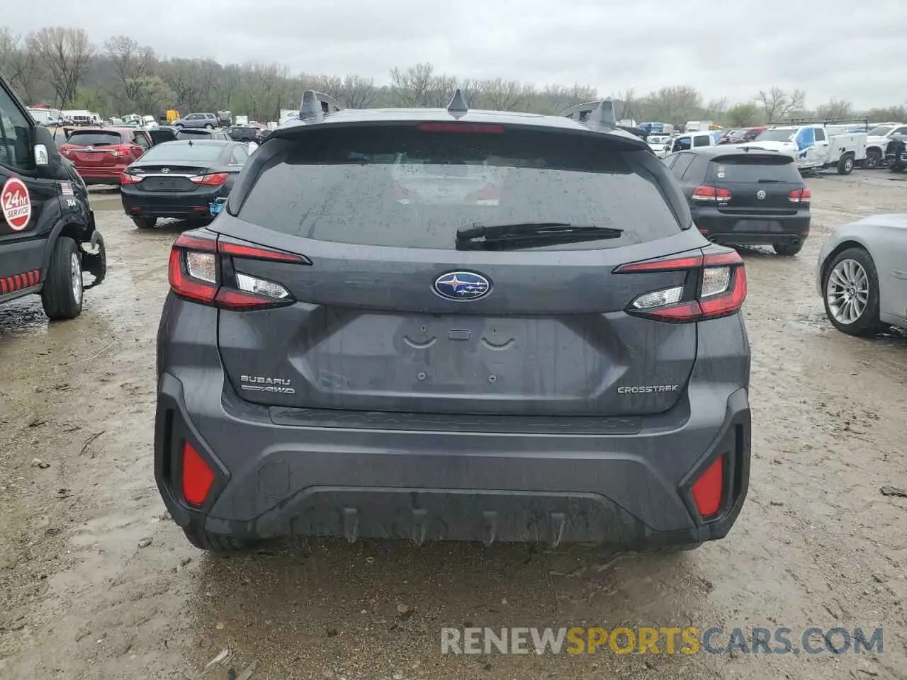 6 fotografías del automóvil dañado JF2GUADCXRH216631 SUBARU CROSSTREK 2024