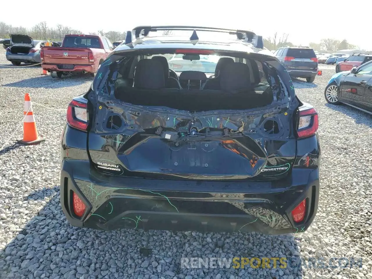 6 fotografías del automóvil dañado JF2GUADCXRH230853 SUBARU CROSSTREK 2024