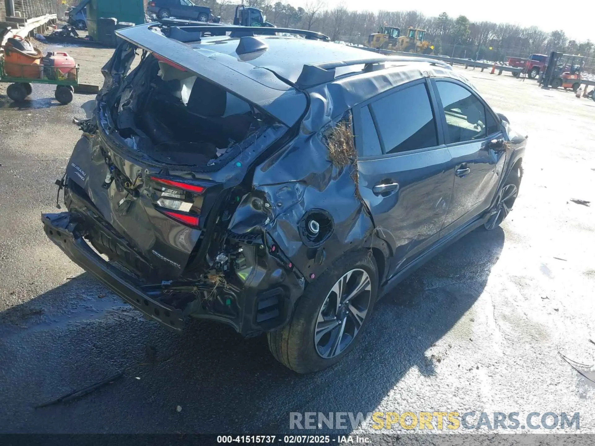 4 fotografías del automóvil dañado JF2GUADCXRH239715 SUBARU CROSSTREK 2024