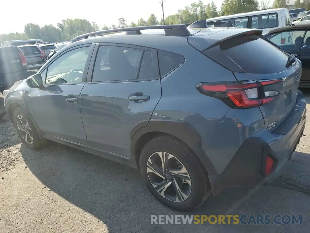 2 fotografías del automóvil dañado JF2GUADCXRH289370 SUBARU CROSSTREK 2024