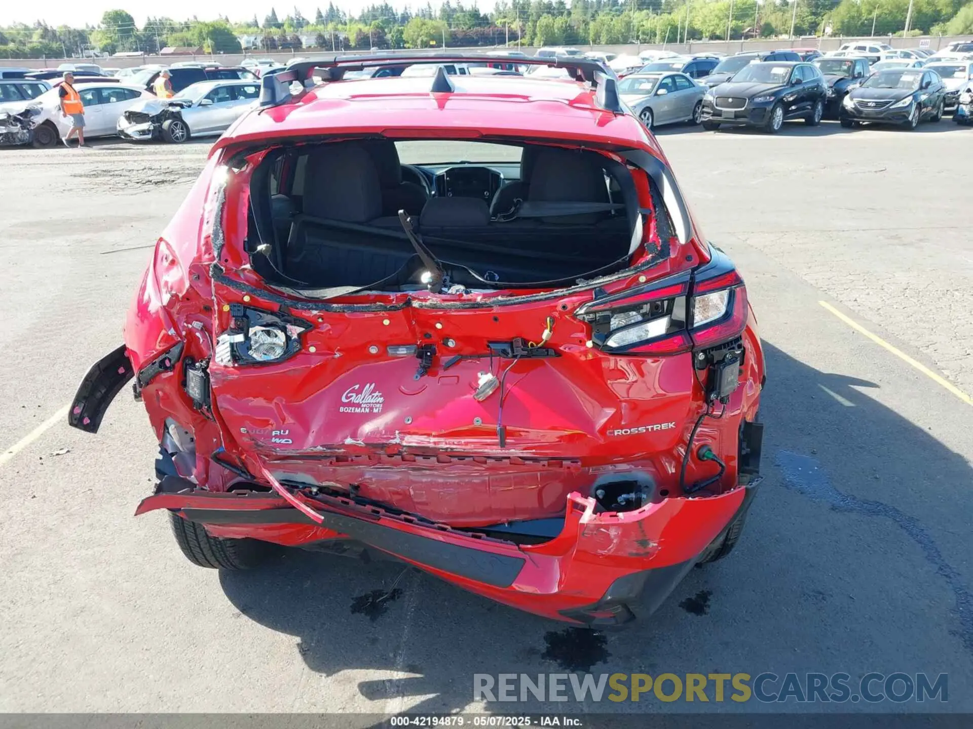 17 fotografías del automóvil dañado JF2GUADCXRH855883 SUBARU CROSSTREK 2024