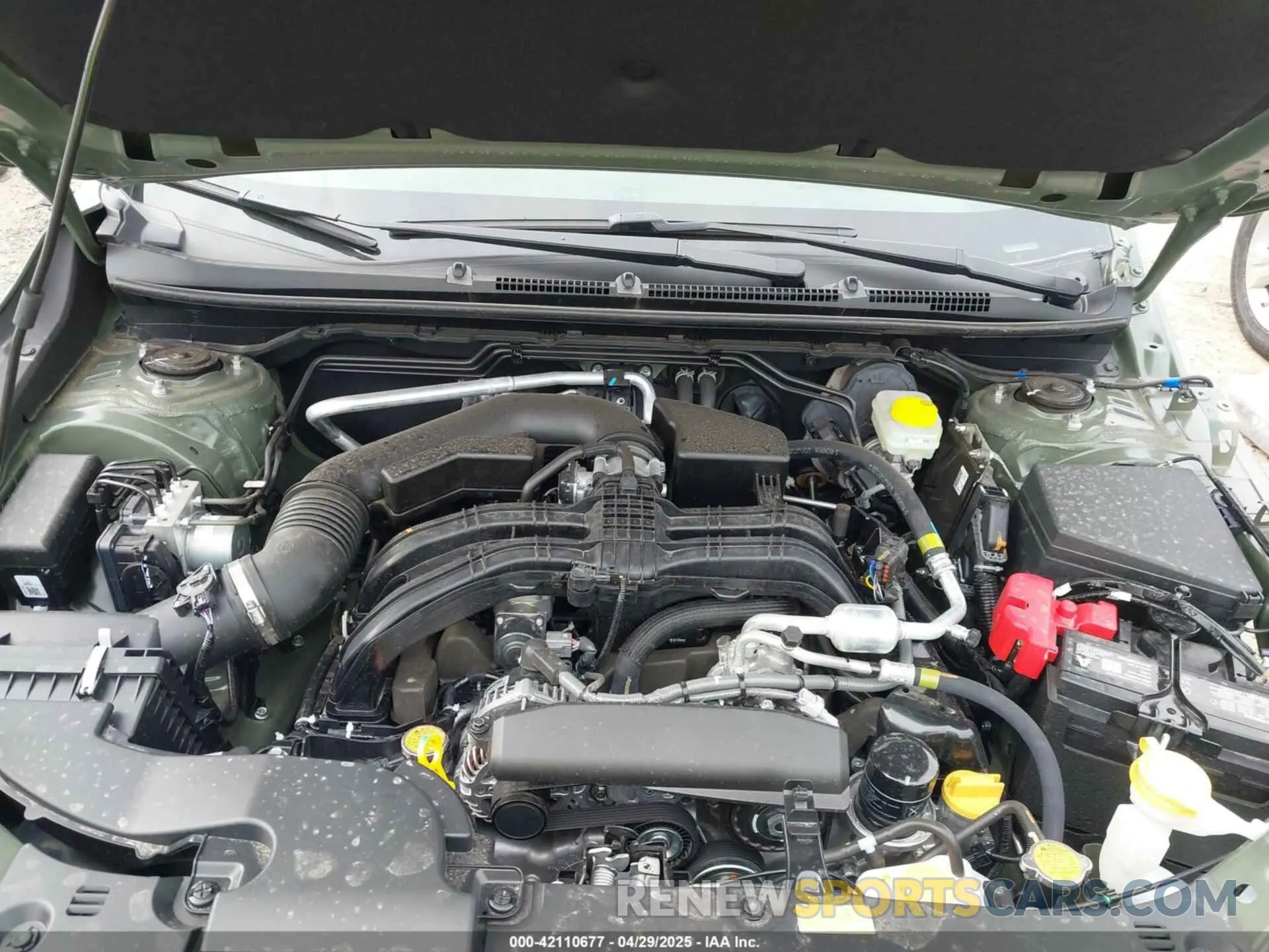 10 fotografías del automóvil dañado 4S4GUHL61S3702682 SUBARU CROSSTREK 2025