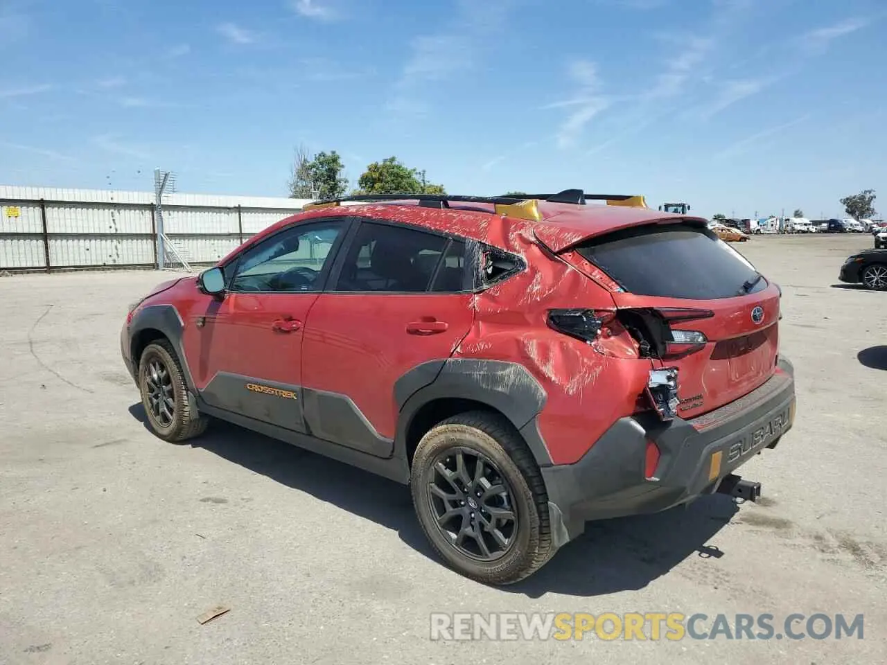 2 fotografías del automóvil dañado 4S4GUHU61S3702325 SUBARU CROSSTREK 2025