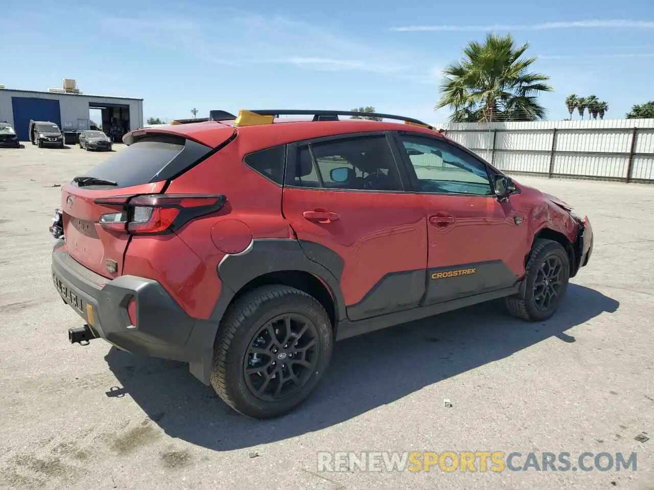 3 fotografías del automóvil dañado 4S4GUHU61S3702325 SUBARU CROSSTREK 2025