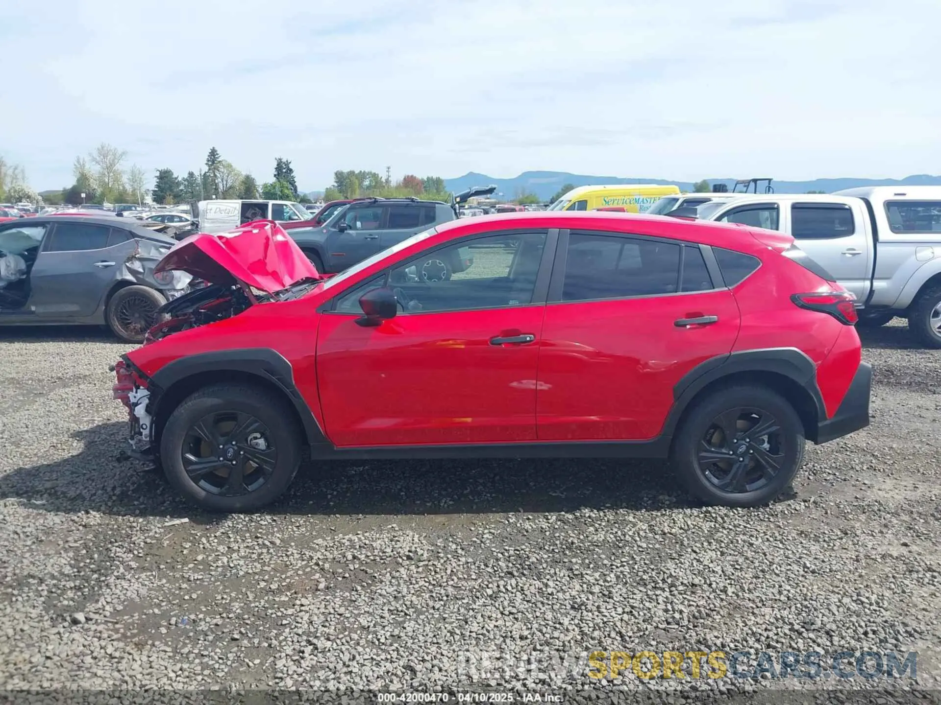 15 fotografías del automóvil dañado JF2GUABC3S8228550 SUBARU CROSSTREK 2025