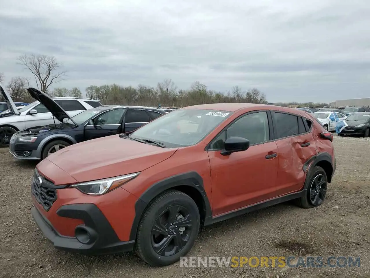 1 fotografías del automóvil dañado JF2GUABC7SH221777 SUBARU CROSSTREK 2025