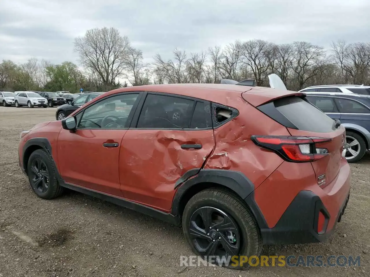 2 fotografías del automóvil dañado JF2GUABC7SH221777 SUBARU CROSSTREK 2025