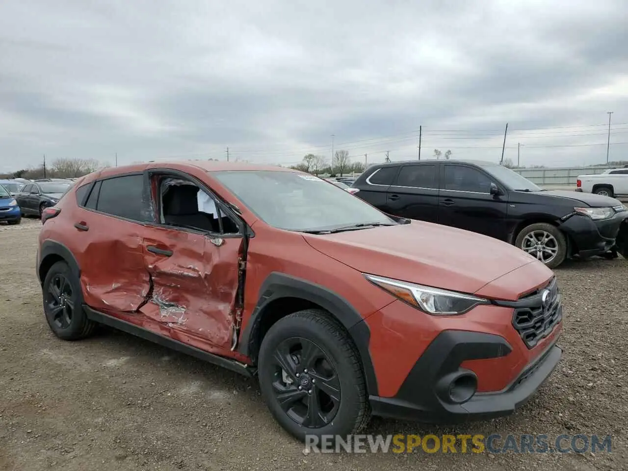 4 fotografías del automóvil dañado JF2GUABC7SH221777 SUBARU CROSSTREK 2025