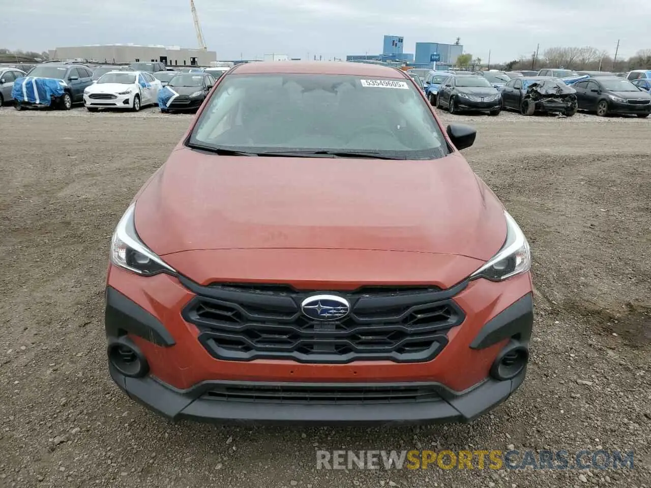 5 fotografías del automóvil dañado JF2GUABC7SH221777 SUBARU CROSSTREK 2025