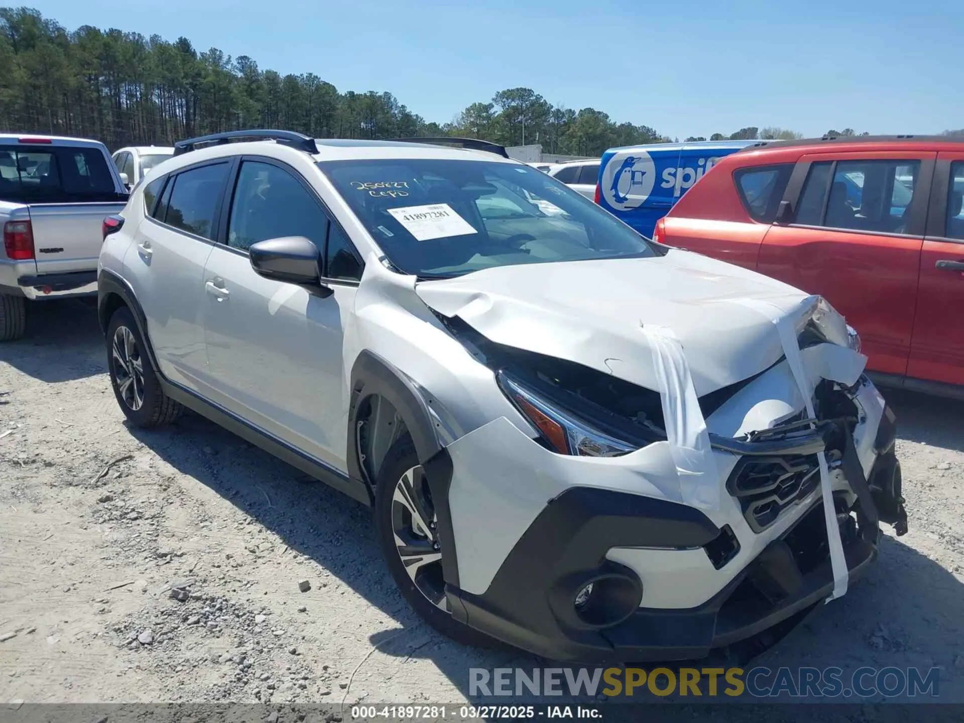 1 fotografías del automóvil dañado JF2GUHDC2SH223071 SUBARU CROSSTREK 2025