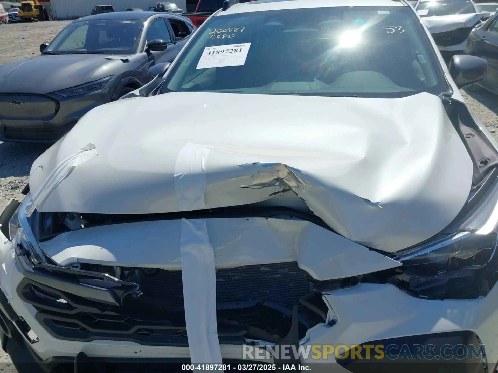 10 fotografías del automóvil dañado JF2GUHDC2SH223071 SUBARU CROSSTREK 2025
