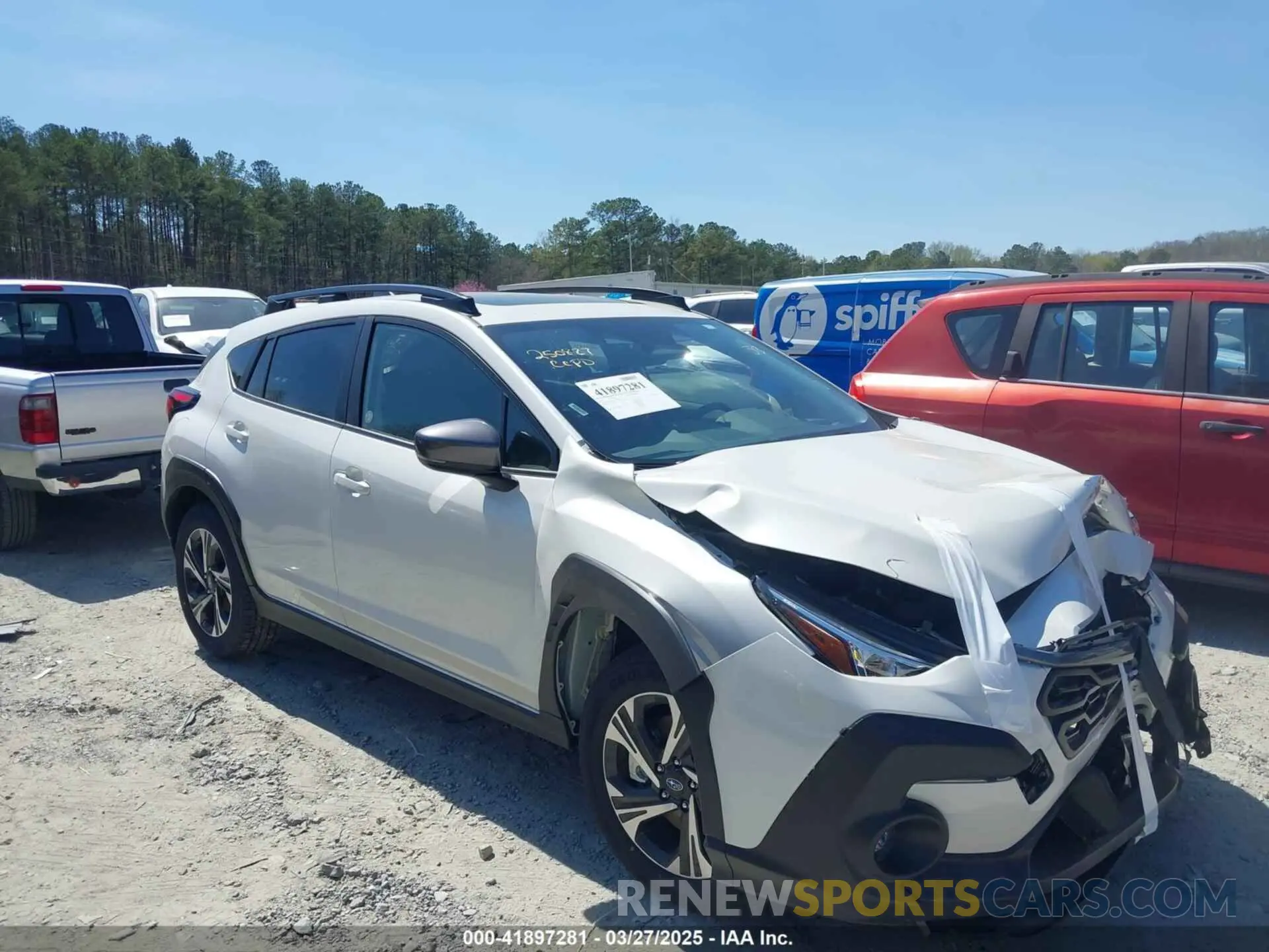 13 fotografías del automóvil dañado JF2GUHDC2SH223071 SUBARU CROSSTREK 2025