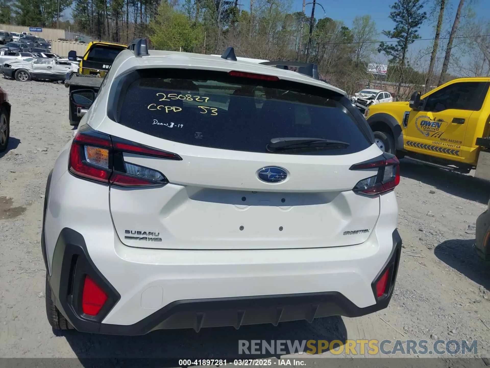 16 fotografías del automóvil dañado JF2GUHDC2SH223071 SUBARU CROSSTREK 2025