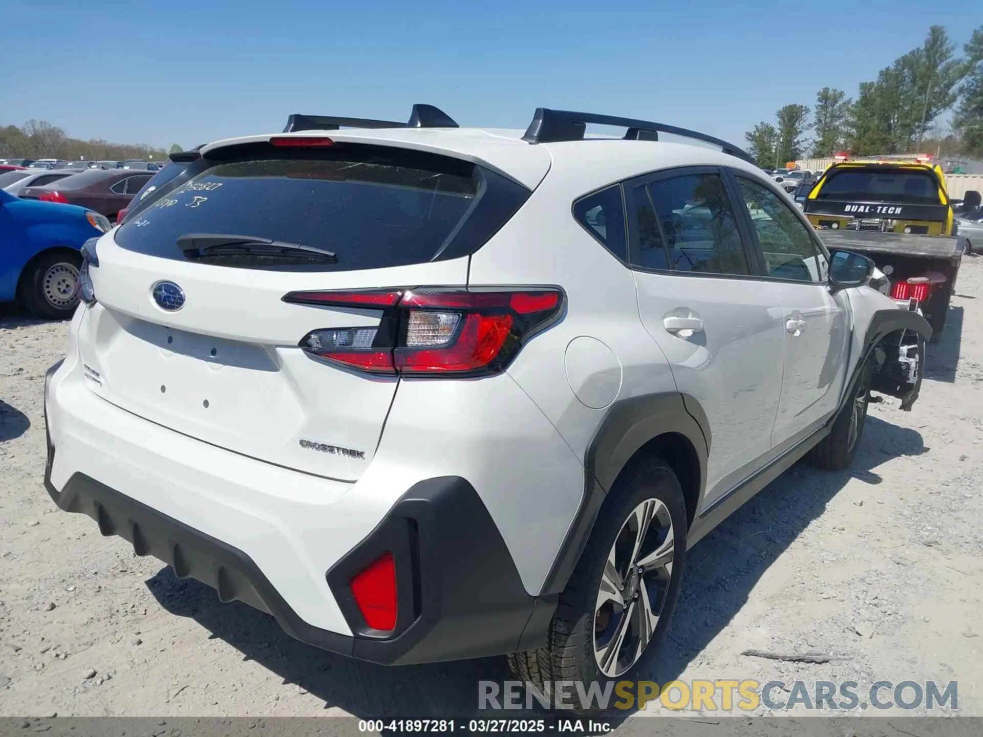 4 fotografías del automóvil dañado JF2GUHDC2SH223071 SUBARU CROSSTREK 2025