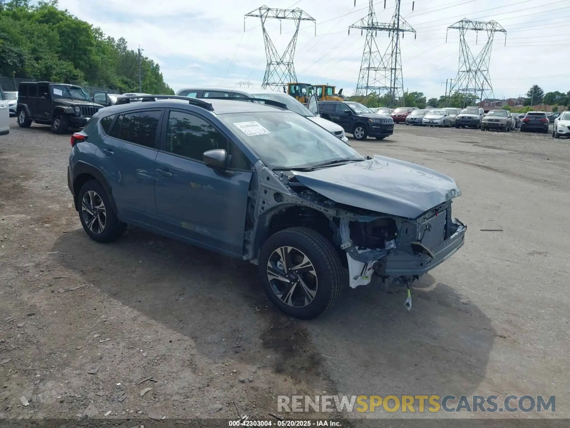 1 fotografías del automóvil dañado JF2GUHDC4S8236937 SUBARU CROSSTREK 2025