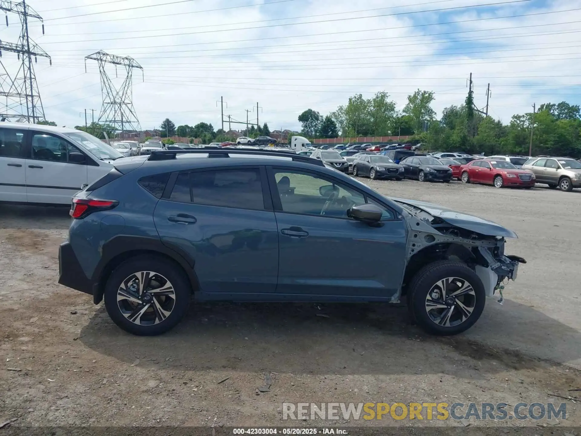 13 fotografías del automóvil dañado JF2GUHDC4S8236937 SUBARU CROSSTREK 2025
