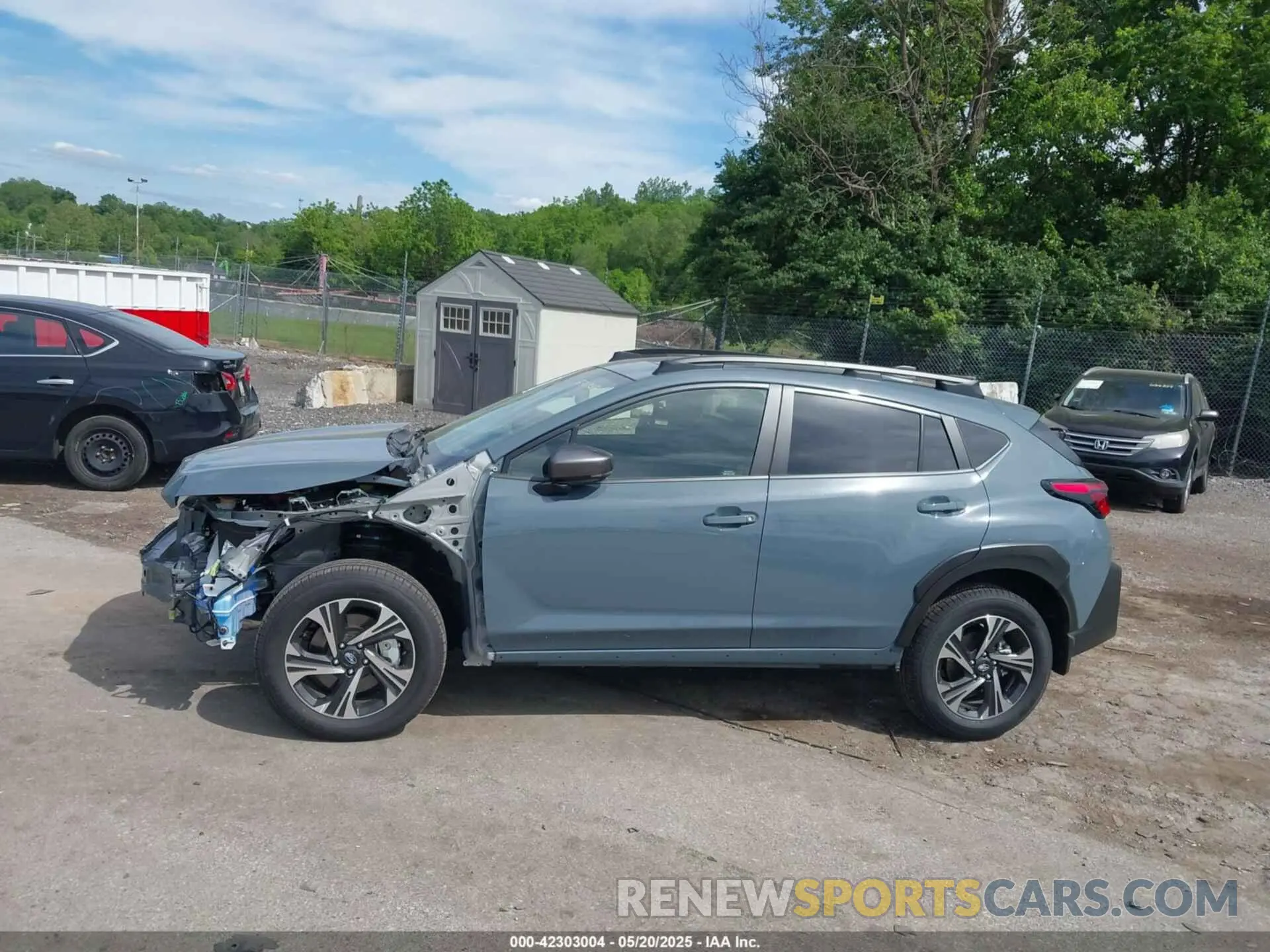 14 fotografías del automóvil dañado JF2GUHDC4S8236937 SUBARU CROSSTREK 2025