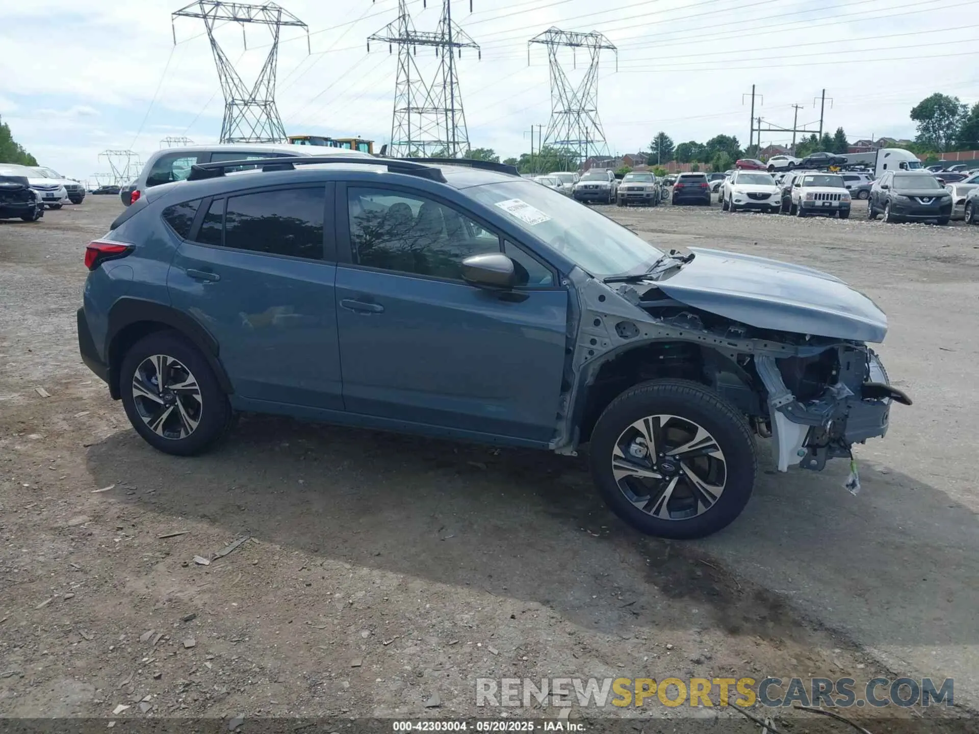 17 fotografías del automóvil dañado JF2GUHDC4S8236937 SUBARU CROSSTREK 2025