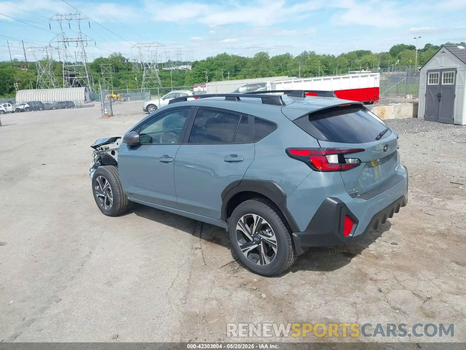 3 fotografías del automóvil dañado JF2GUHDC4S8236937 SUBARU CROSSTREK 2025
