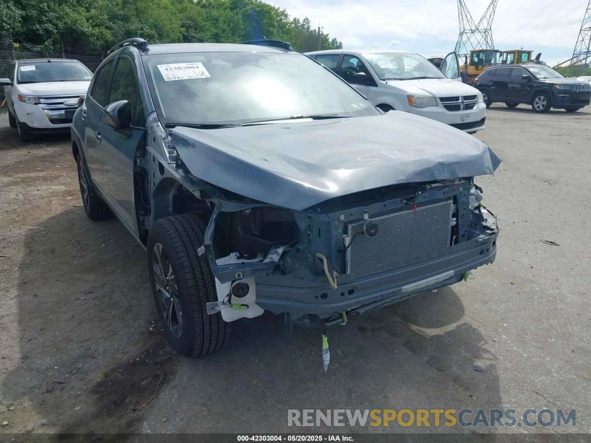 6 fotografías del automóvil dañado JF2GUHDC4S8236937 SUBARU CROSSTREK 2025