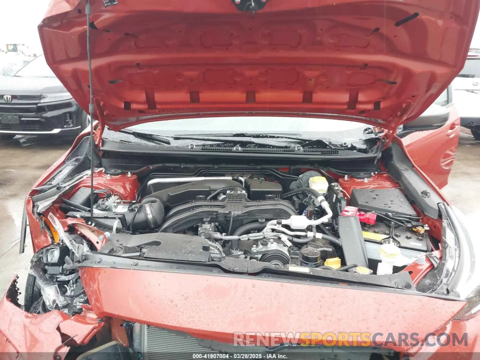 10 fotografías del automóvil dañado JF2GUHDC5SH212789 SUBARU CROSSTREK 2025