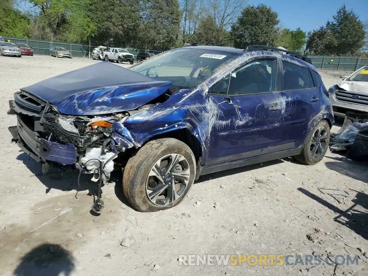 1 fotografías del automóvil dañado JF2GUHDC6SH218374 SUBARU CROSSTREK 2025