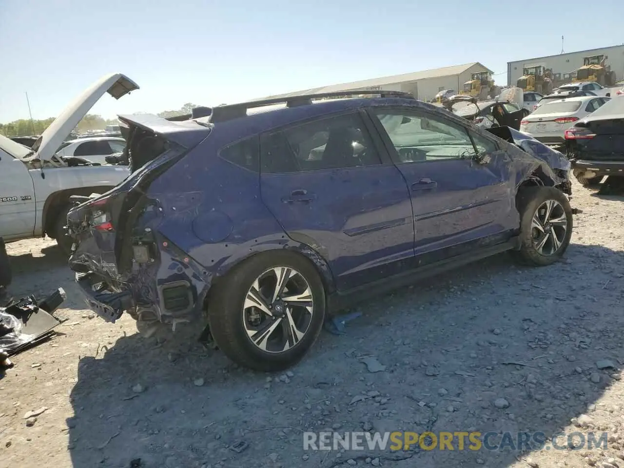 3 fotografías del automóvil dañado JF2GUHDC6SH218374 SUBARU CROSSTREK 2025