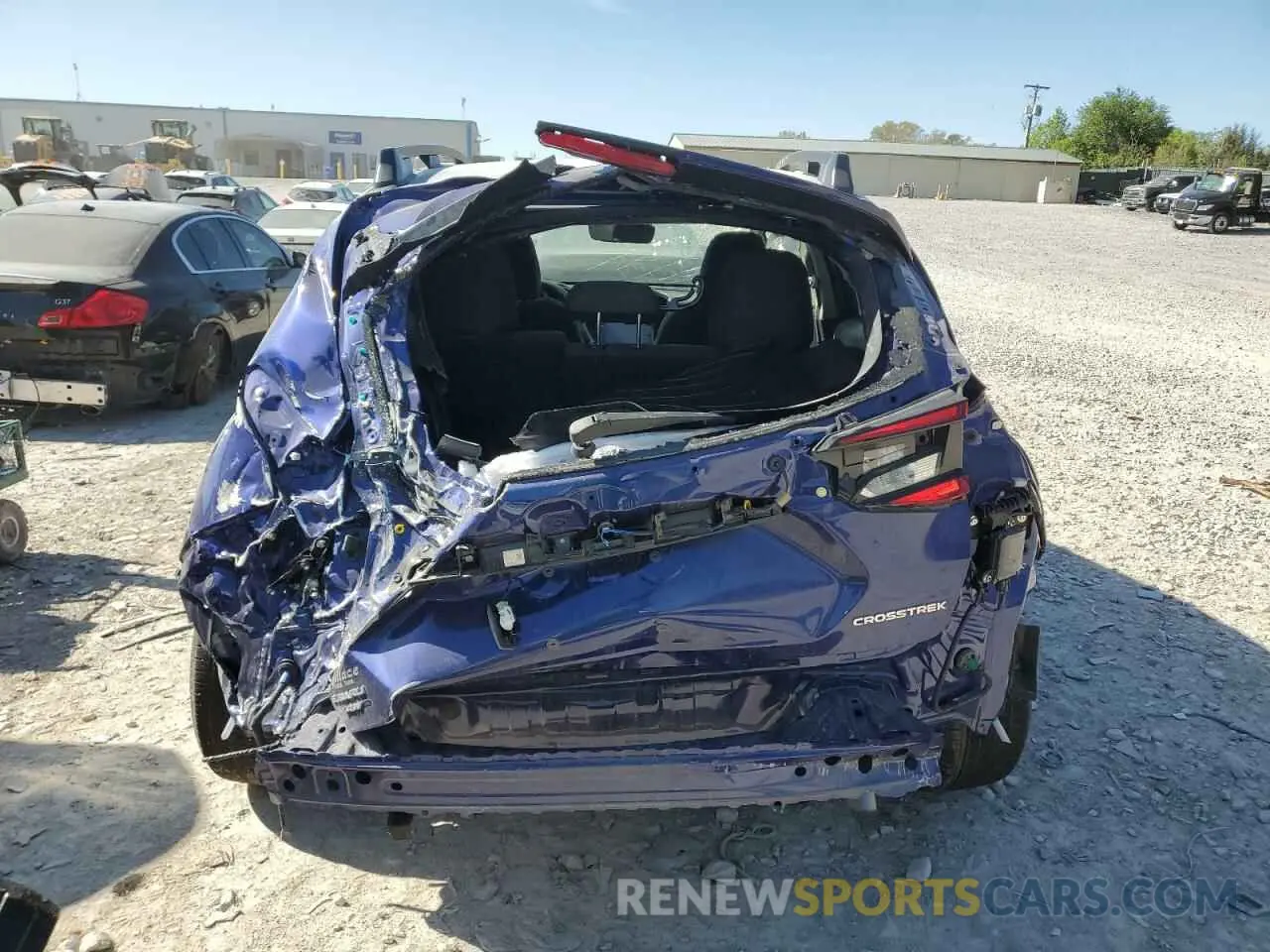6 fotografías del automóvil dañado JF2GUHDC6SH218374 SUBARU CROSSTREK 2025
