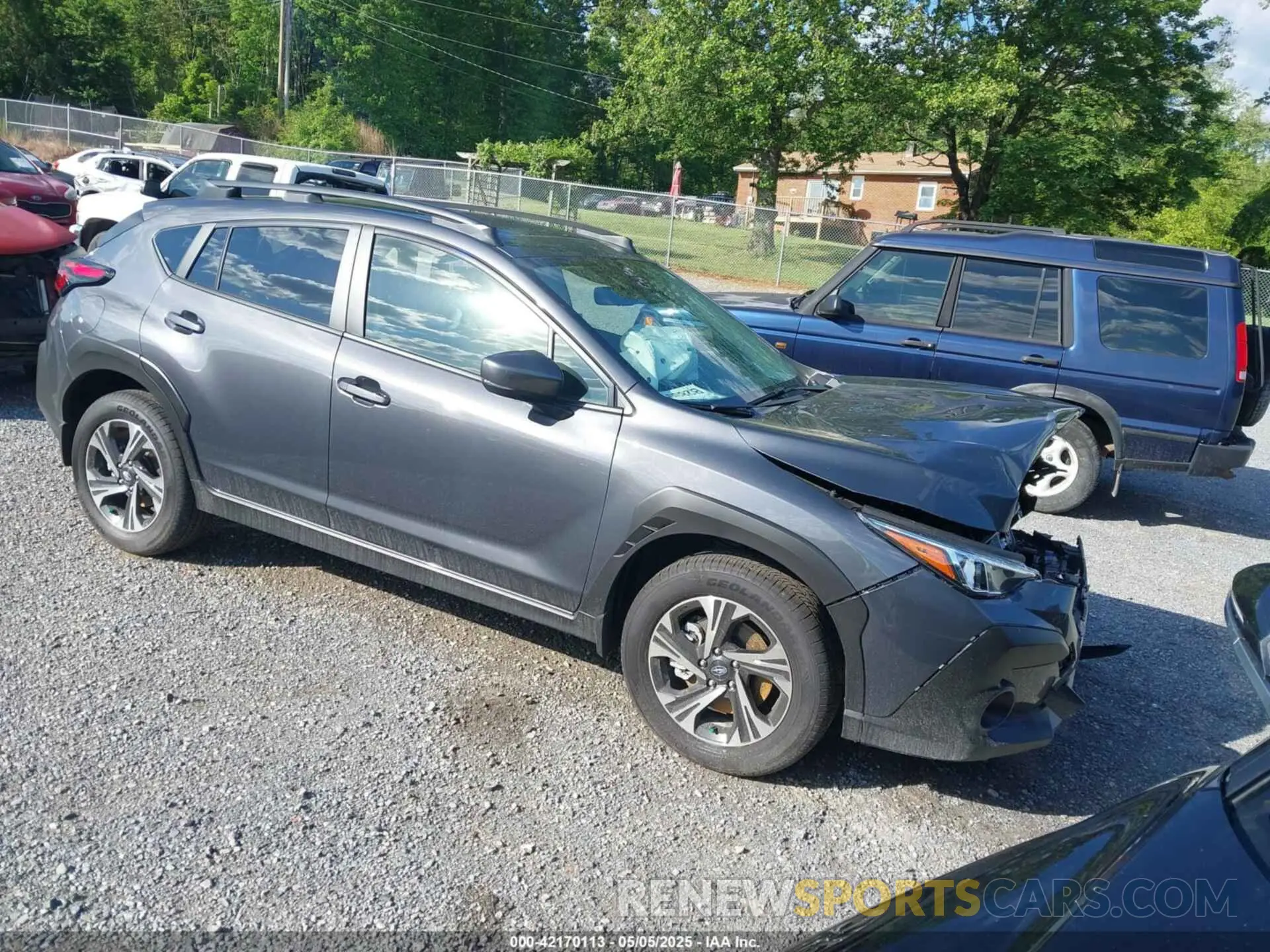1 fotografías del automóvil dañado JF2GUHDC9S8232317 SUBARU CROSSTREK 2025