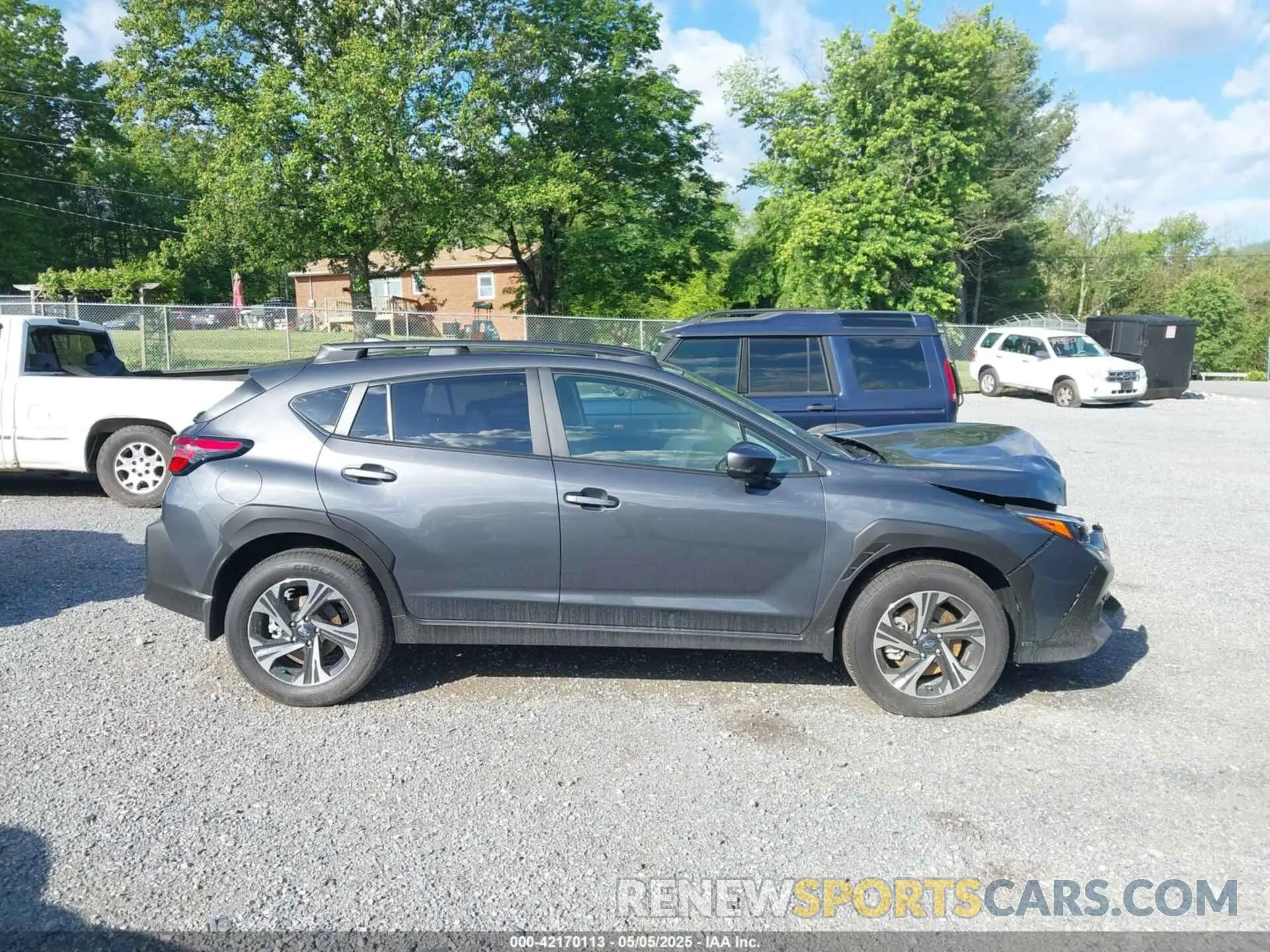 14 fotografías del automóvil dañado JF2GUHDC9S8232317 SUBARU CROSSTREK 2025
