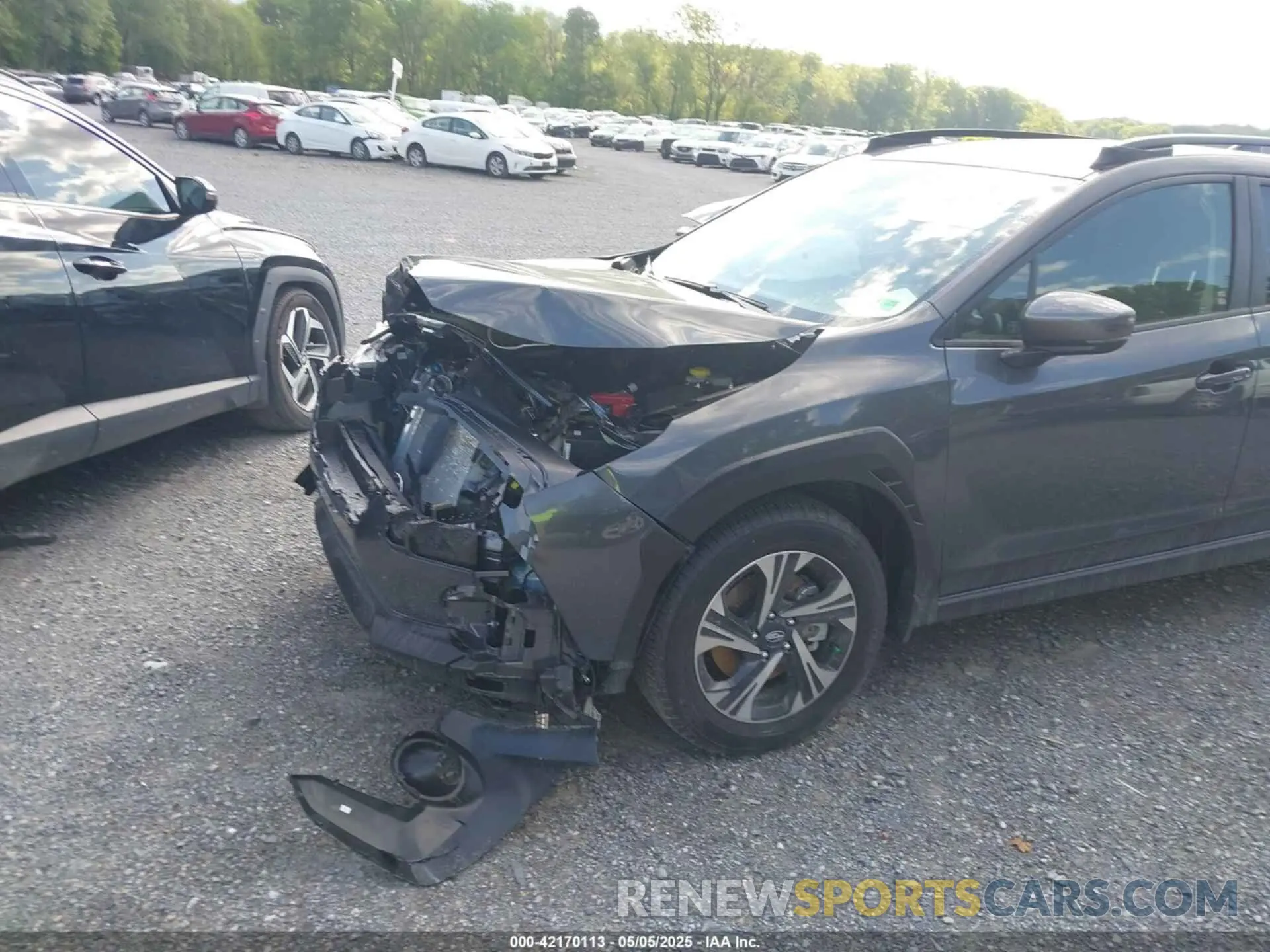6 fotografías del automóvil dañado JF2GUHDC9S8232317 SUBARU CROSSTREK 2025