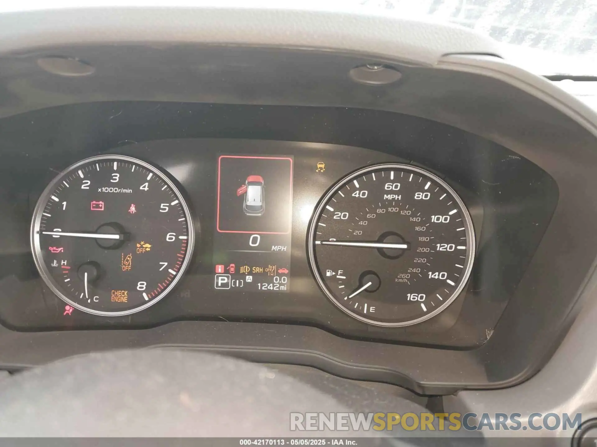 7 fotografías del automóvil dañado JF2GUHDC9S8232317 SUBARU CROSSTREK 2025