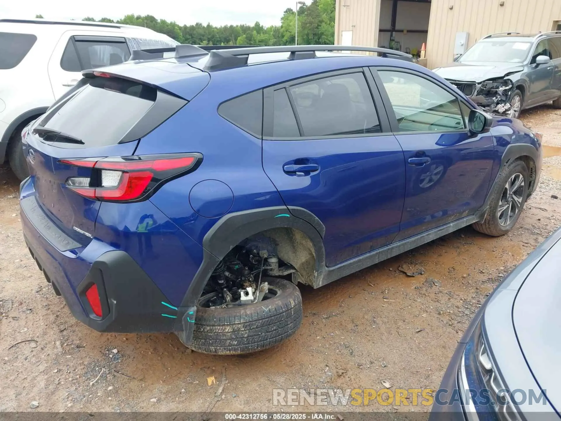 4 fotografías del automóvil dañado JF2GUHDCXSH212075 SUBARU CROSSTREK 2025