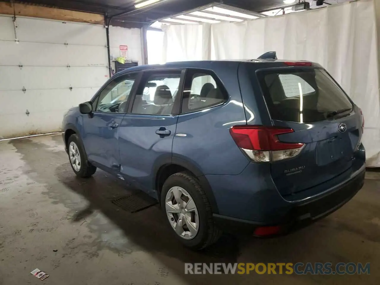 2 fotografías del automóvil dañado JF2SKAAC7KH472137 SUBARU FORESTER 2019