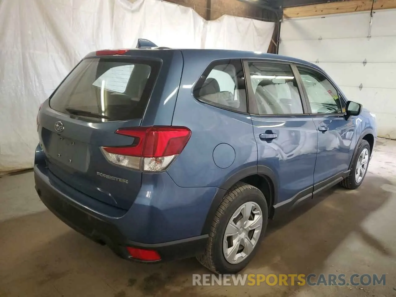 3 fotografías del automóvil dañado JF2SKAAC7KH472137 SUBARU FORESTER 2019