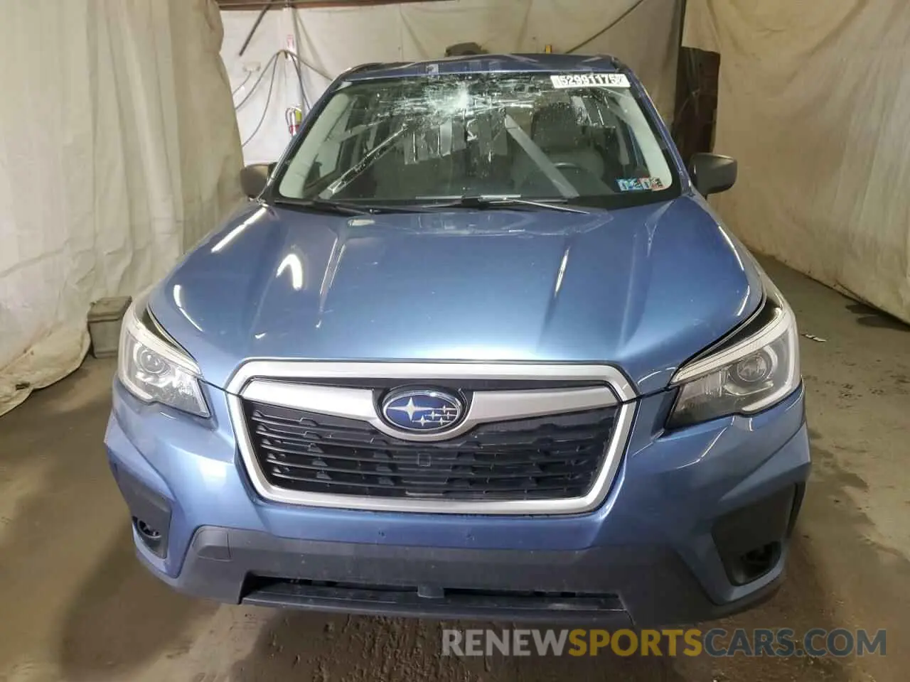 5 fotografías del automóvil dañado JF2SKAAC7KH472137 SUBARU FORESTER 2019