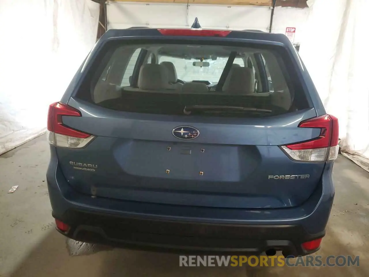 6 fotografías del automóvil dañado JF2SKAAC7KH472137 SUBARU FORESTER 2019