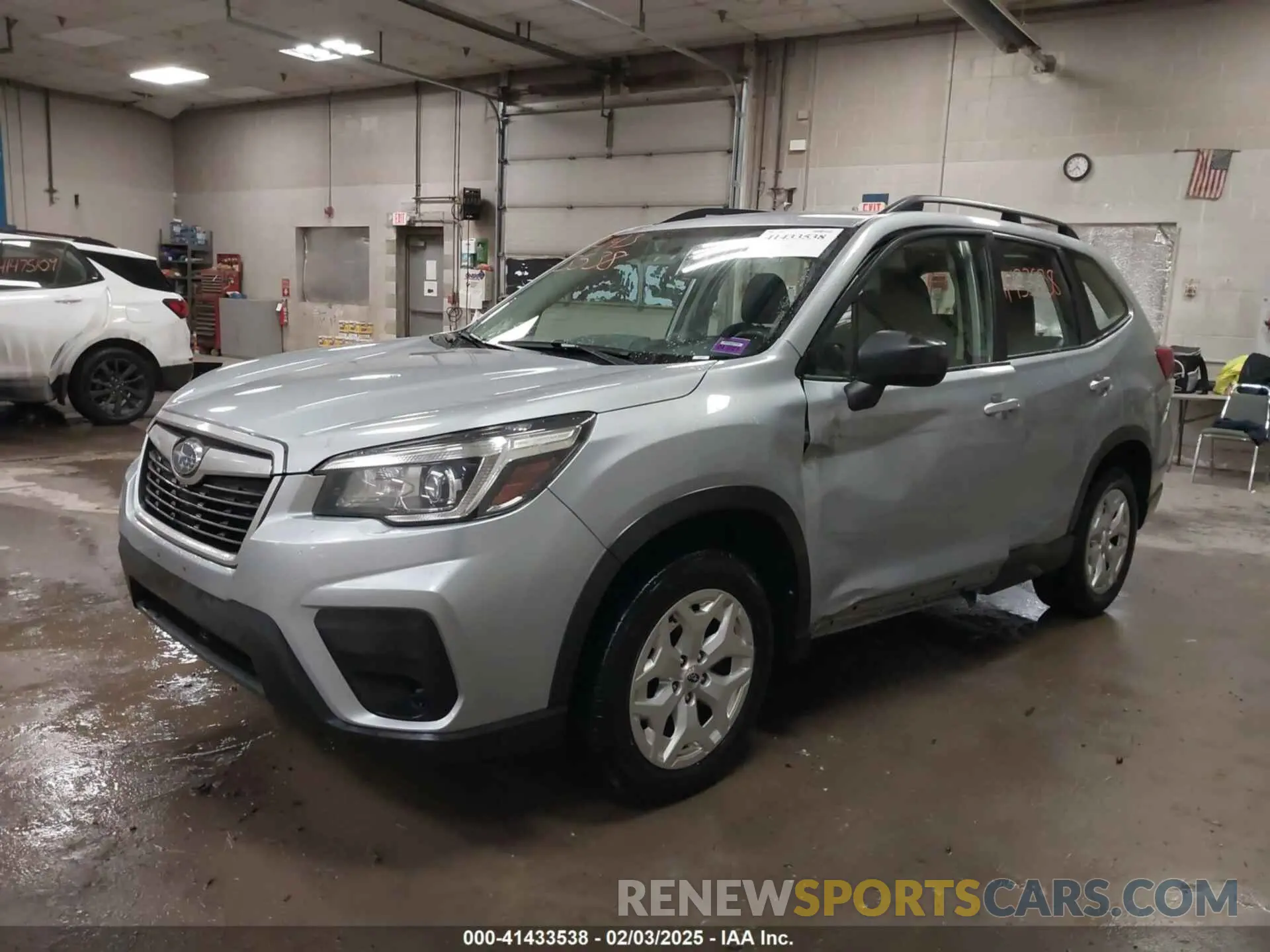 2 fotografías del automóvil dañado JF2SKACC1KH567791 SUBARU FORESTER 2019