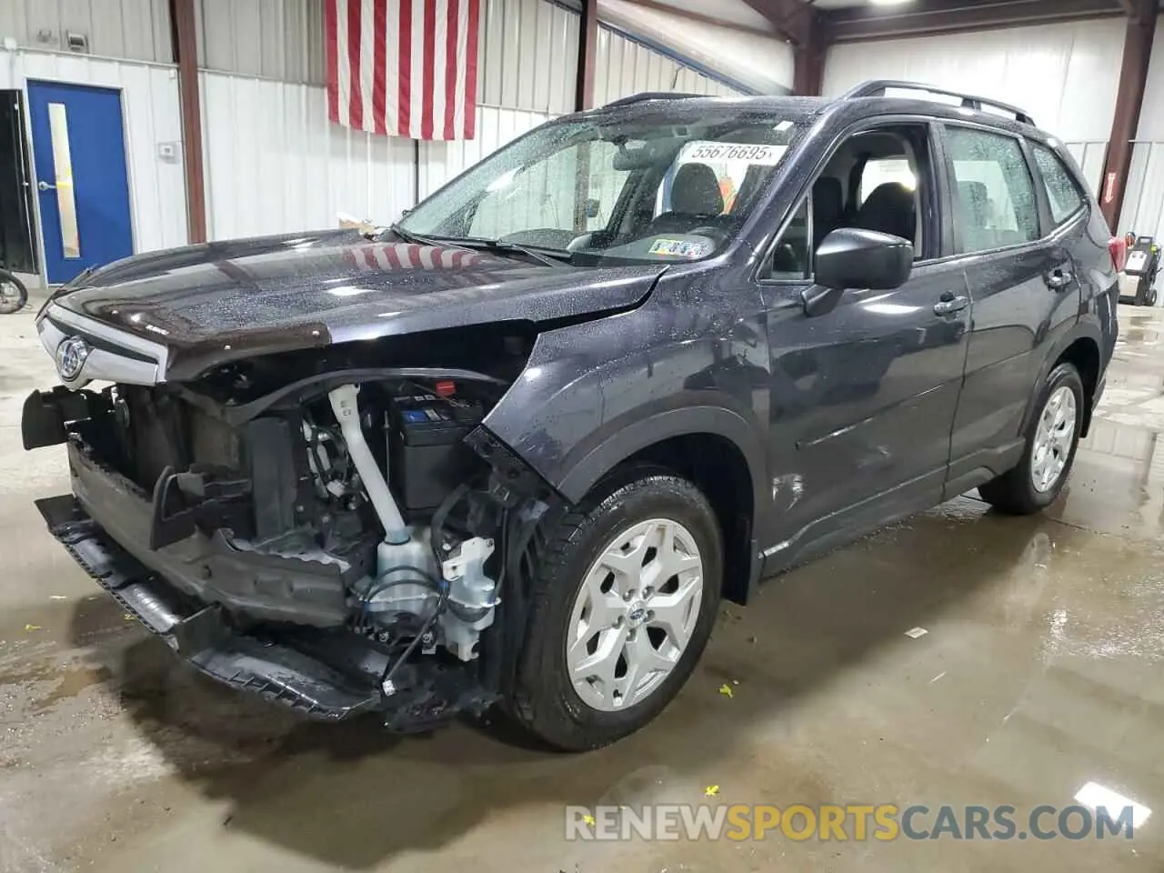 1 fotografías del automóvil dañado JF2SKACC2KH403532 SUBARU FORESTER 2019